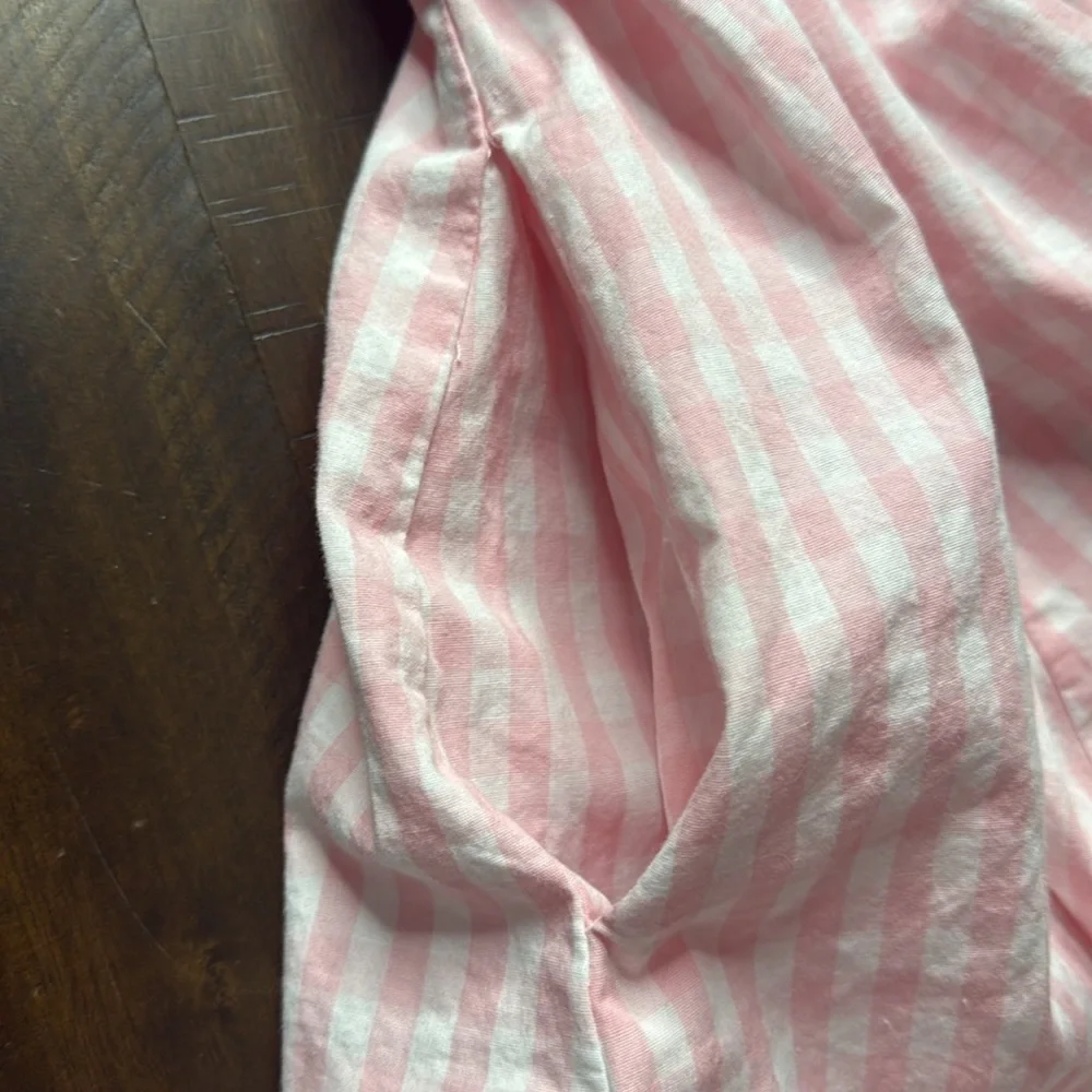 Blue Rain Pink Gingham Dress‎ size Small Cotton - Picture 8 of 9